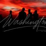 Washington Font Poster 1