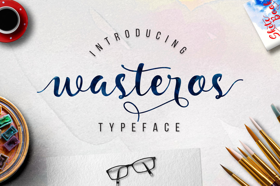 Wasteros Font Poster 1
