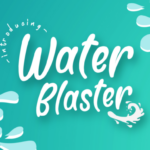 Water Blaster Font Poster 1