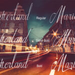 Watterland Font Poster 2