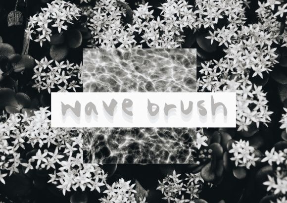 Wave Brush Font