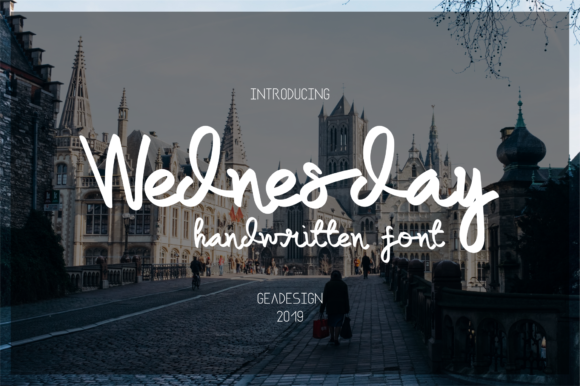 Wednesday Font Poster 1