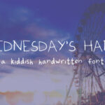 Wednesday Font Poster 1