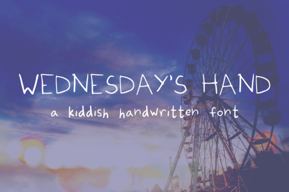 Wednesday Font