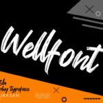 Well Font Poster 1