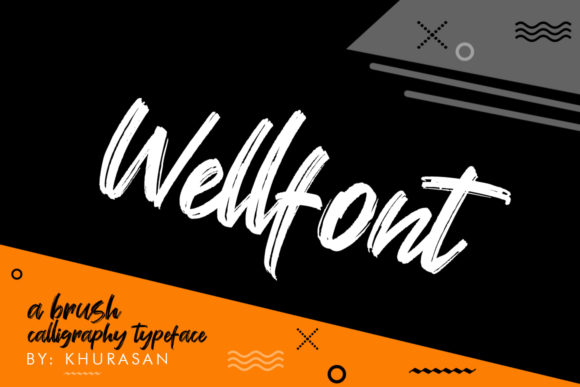 Well Font Poster 1