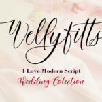 Wellyfitts Font Poster 1