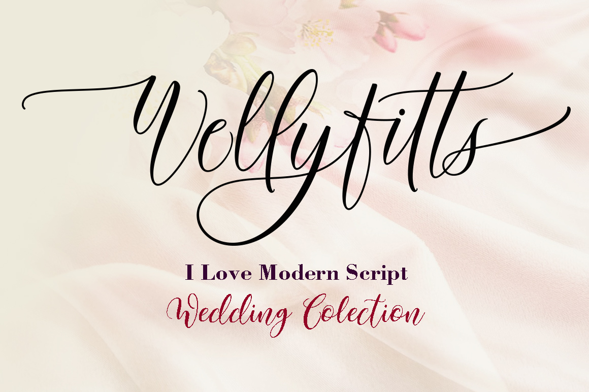 Wellyfitts Font Poster 1