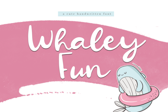 Whaley Fun Font Poster 1
