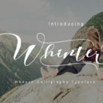 Whinter Font Poster 1