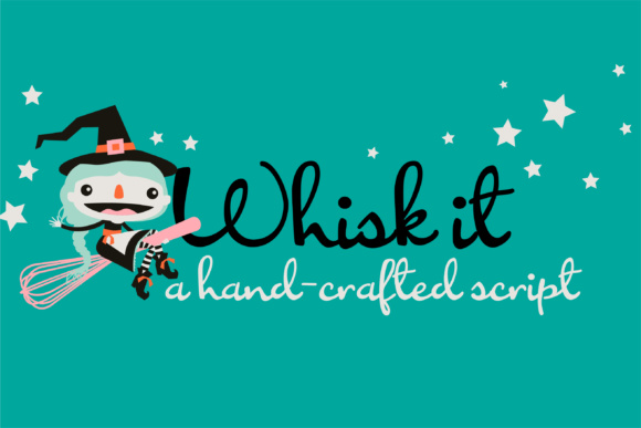 Whisk It Font Poster 1