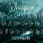 Whisper Font Poster 11
