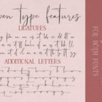 White Feather Duo Font Poster 6