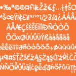 White Glue Duo Font Poster 4