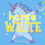 White Horse Font Poster 1