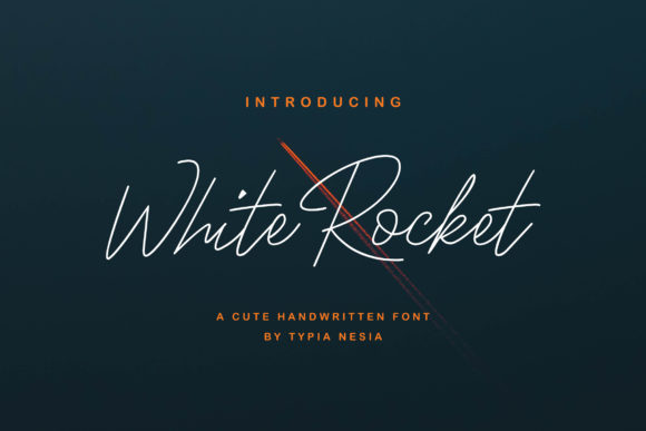 White Rocket Font