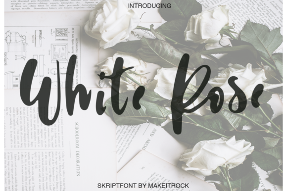 White Rose Font