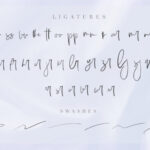 White WInter Font Poster 13