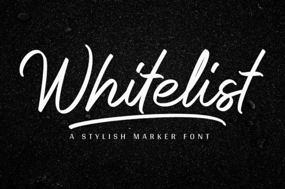 Whitelist Font