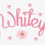 Whitey Script Font Poster 1