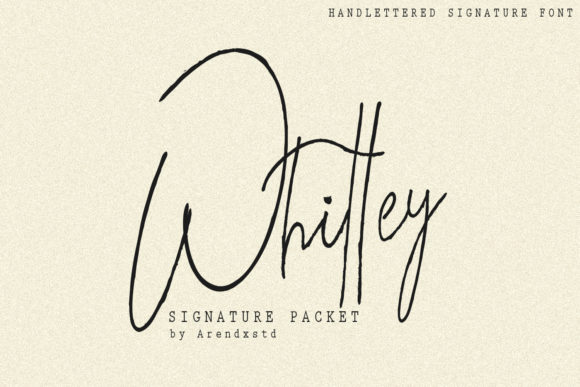 Whitley Font Poster 1