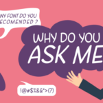 Why Do You Ask Me Font Poster 1