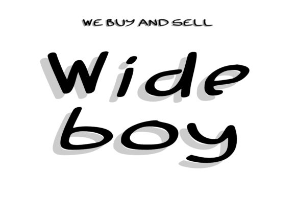 Wide Boy Font