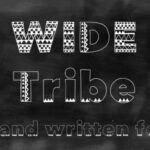 Wide Tribe Font Poster 1