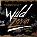 Wild Zova Font Poster 1