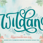 Wildan Font Poster 1