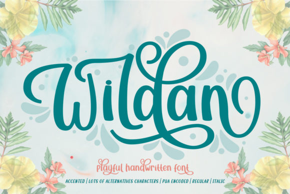 Wildan Font Poster 1