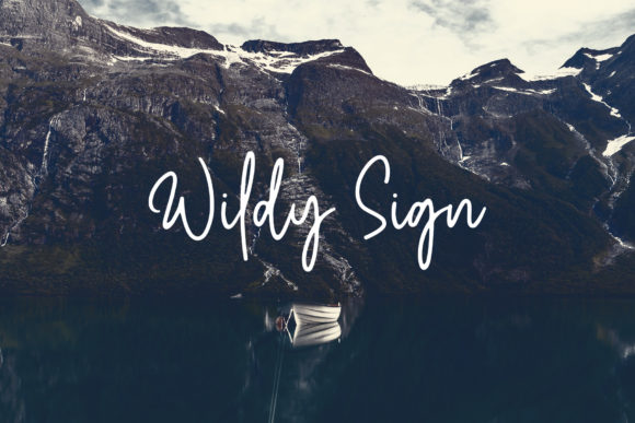 Wildy Sign Font