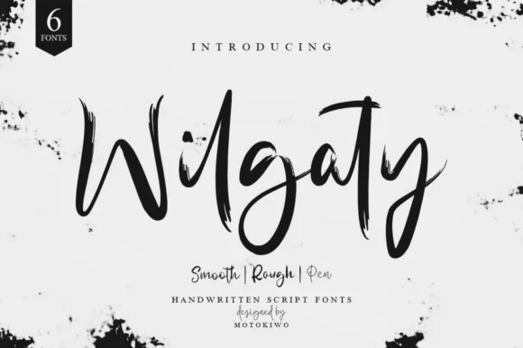 Wilgaty Font Wilgaty Font Poster 1