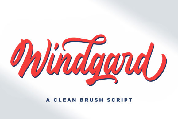 Windgard Font Poster 1