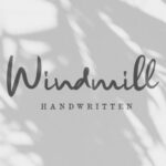 Windmill Font Poster 1