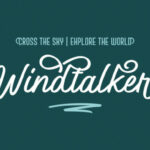 Windtalker Font Poster 1