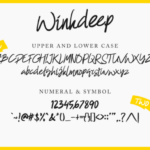 Winkdeep Duo Font Poster 2