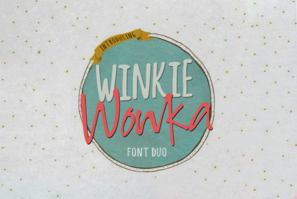 Winkie Wonka Duo Font Poster 1