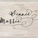 Winnie Marrie Font Poster 1