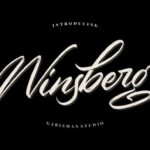 Winsberg Font Poster 1