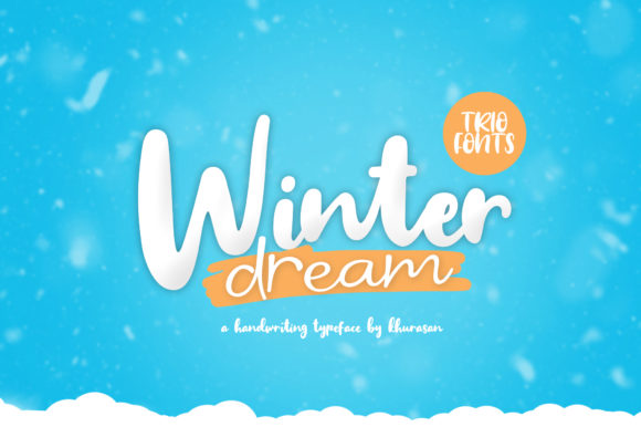 Winter Dream Trio Font Poster 1