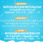 Winter Dream Trio Font Poster 9