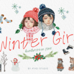 Winter Girl Font Poster 1
