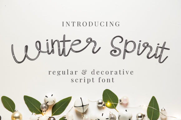 Winter Spirit Font