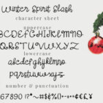 Winter Spirit Font Poster 5