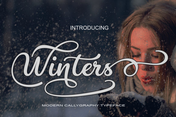 Winters Font Poster 1