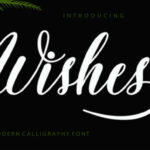 Wishes Font Poster 1