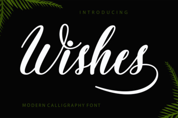 Wishes Font Poster 1