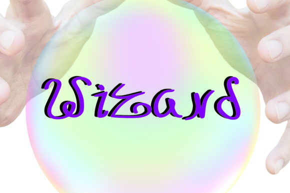 Wizard Font Poster 1