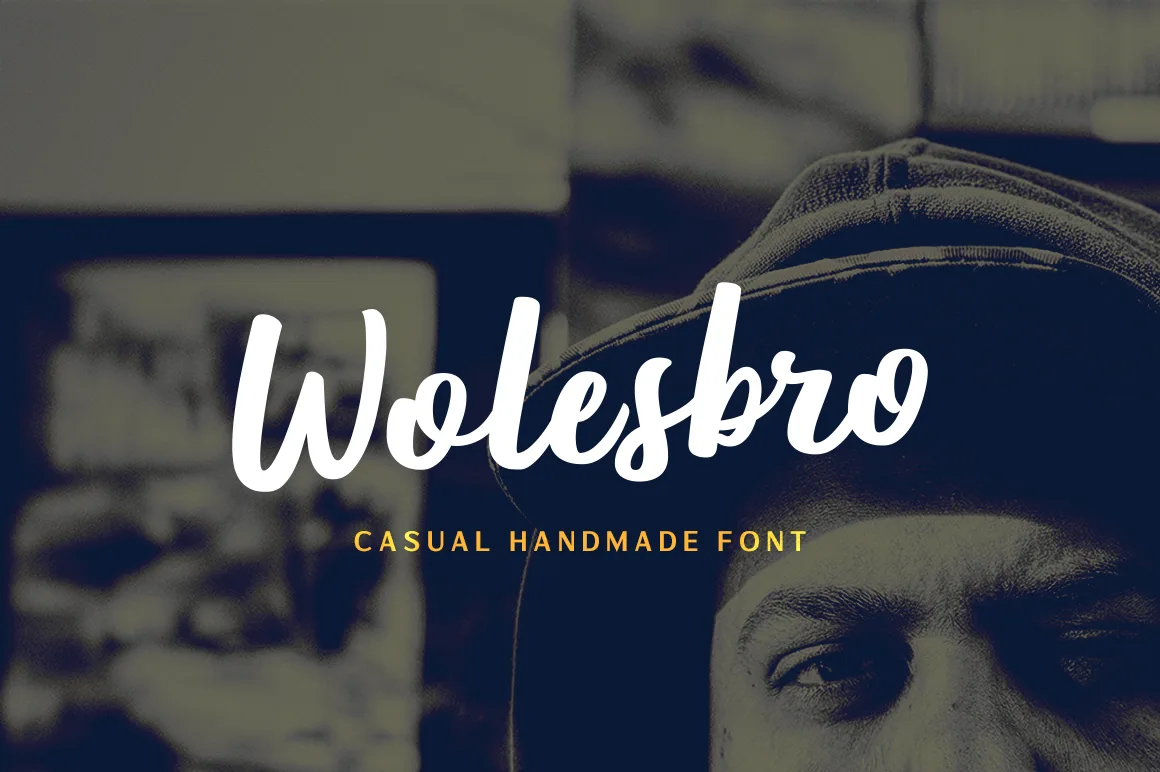 Wolesbro Font Wolesbro Font Poster 1